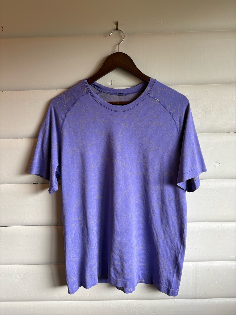 Lululemon Metal Vent Tech Shirt Men’s Large Lavender Purple Running Gym
